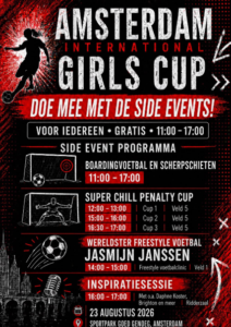A.s. zondag: Amsterdam International Girls Cup
