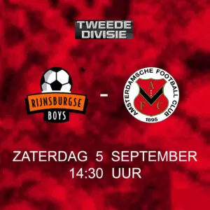 Rijnsburgse Boys – AFC voorbeschouwing