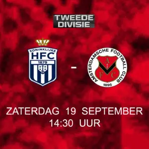 Kon. HFC – AFC bijzondere wedstrijd