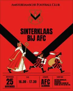 Sint bij AFC op 25 november