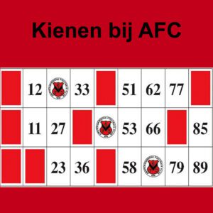 19 december Kienen bij AFC