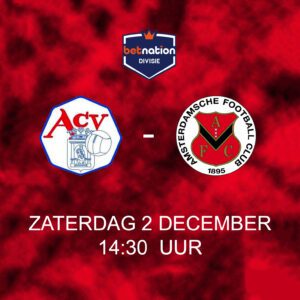 Voorbeschouwing ACV – AFC