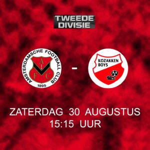 AFC – Kozakken Boys voorbeschouwing