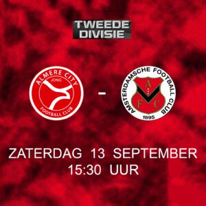 Voorbeschouwing Jong Almere City-AFC