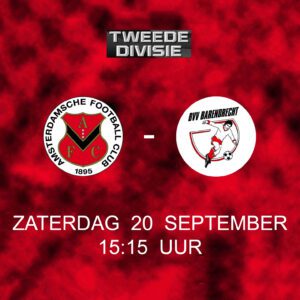 AFC – Barendrecht voorbeschouwing