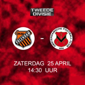 RKAV Volendam – AFC voorbeschouwing