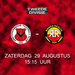 AFC – Rohda Raalte voorbeschouwing